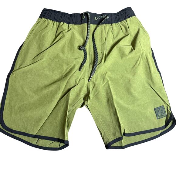 Dixxon The Chad Premium Athletic Shorts, Green, Men's Size Small, NWT - Picture 2 of 6